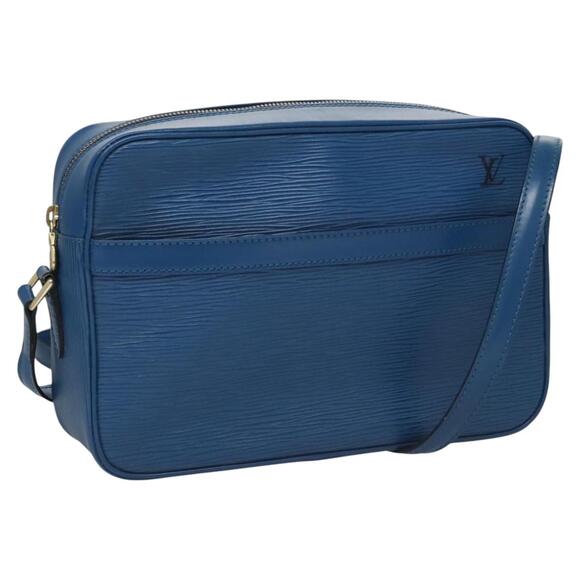 LOUIS VUITTON Epi Trocadero 27 Shoulder Bag Blue M52315 - Picture 1 of 16
